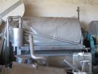 Used-Larsson Rotary Vacuum Filter, stainless steel construction.  Equipped with 50 hz motor.  Drum width 70.8