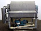 Used Stainless Steel Larsson Rotary Vacuum Filter