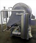 Used Stainless Steel Larsson Rotary Vacuum Filter
