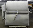 Used Stainless Steel Larsson Rotary Vacuum Filter