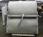 Used- Stainless Steel Larsson Rotary Vacuum Filter