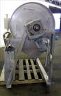 Used Stainless Steel Larsson Rotary Vacuum Filter