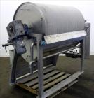 Used Stainless Steel Larsson Rotary Vacuum Filter