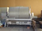 Used Stainless Steel Nivoba Rotary Vacuum Filter, 160-10 