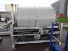 Used Stainless Steel Nivoba Rotary Vacuum Filter, 160-10 