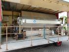 Used- Nivoba Engineering Type FS Mobile Trailer Mounted Rotary Vacuum Filter
