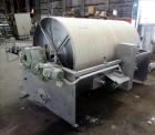 Used Seitz Enzinger Noll Duobloc (Drehfilter) Rotary Drum Vacuum Filter, Approximate 86 Square Feet (8m^2), 304 Stainless Steel. Drum 47.2