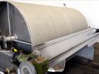 Used Seitz Enzinger Noll Duobloc (Drehfilter) Rotary Drum Vacuum Filter, Approximate 86 Square Feet (8m^2), 304 Stainless Steel. Drum 47.2