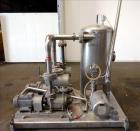 Used Seitz Enzinger Noll Duobloc (Drehfilter) Rotary Drum Vacuum Filter, Approximate 86 Square Feet (8m^2), 304 Stainless Steel. Drum 47.2