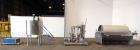 Used Seitz Enzinger Noll Duobloc (Drehfilter) Rotary Drum Vacuum Filter, Approximate 86 Square Feet (8m^2), 304 Stainless Steel. Drum 47.2