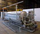 Used Spadoni Rotary Vacuum Filter, Model ASSO 15, 161 Square Feet