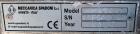 Used Spadoni Rotary Vacuum Filter, Model ASSO 15, 161 Square Feet