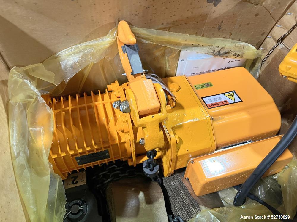 Unused Accolift CLH 2-Ton Electric Chain Hoist – 20’ Lift