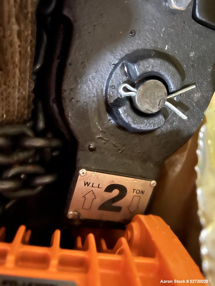 Unused Accolift CLH 2-Ton Electric Chain Hoist – 20’ Lift