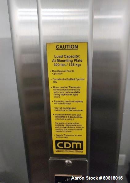 Used CDM 300lb Portable Lift with Lift Arm. Maxium height 7'; 110v.