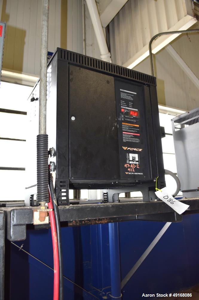 Used Crown V-Force 36 Volt Battery Charger, Model SMC36C-18186YG-00, Serial# 183120013041101.