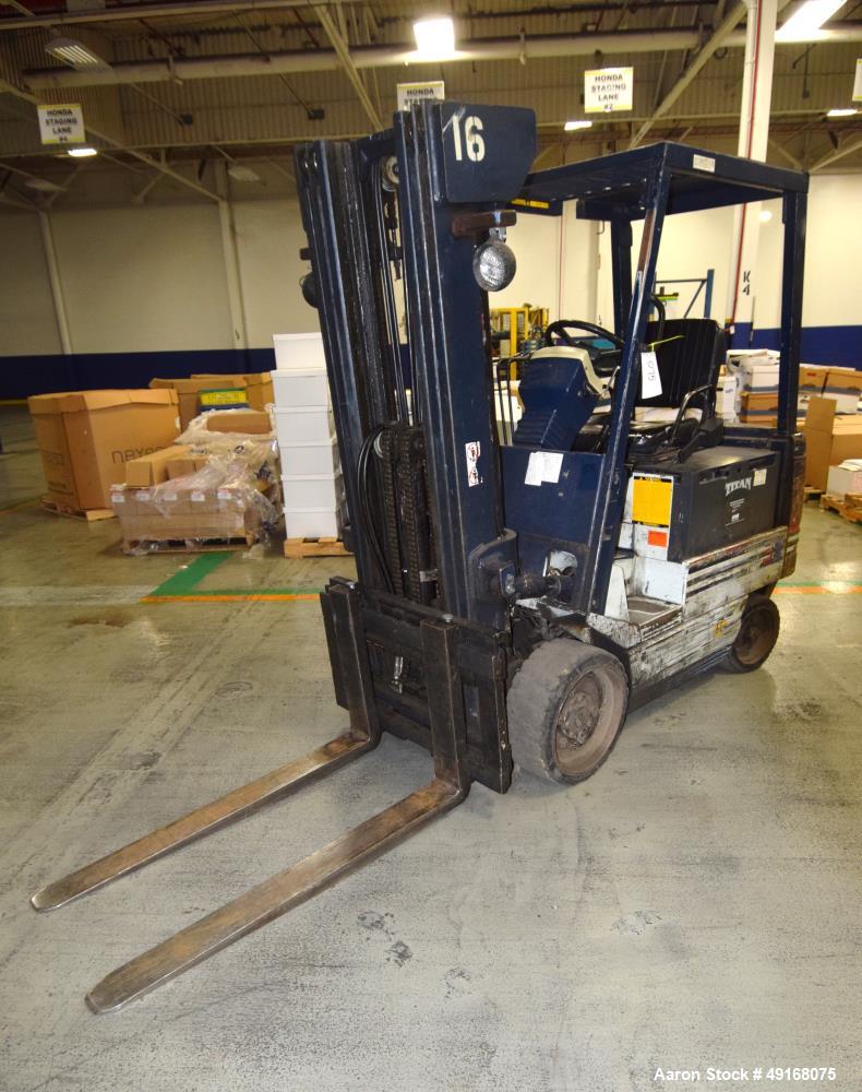 Used Komatsu Electric Forklift Model Fb30she4