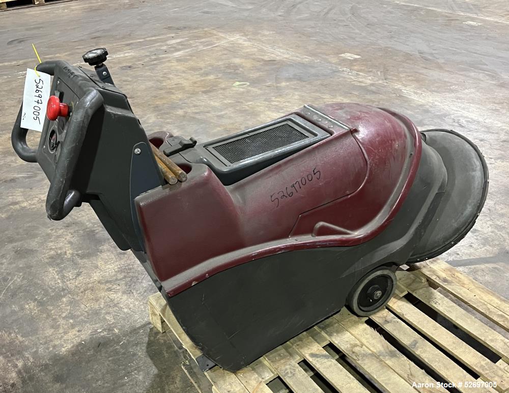 Used- Minuteman Floor Burnisher, Model M26036QP. 20" diameter cleaning pad with max speed of 2600rpm. Driven by a 2.5hp moto...