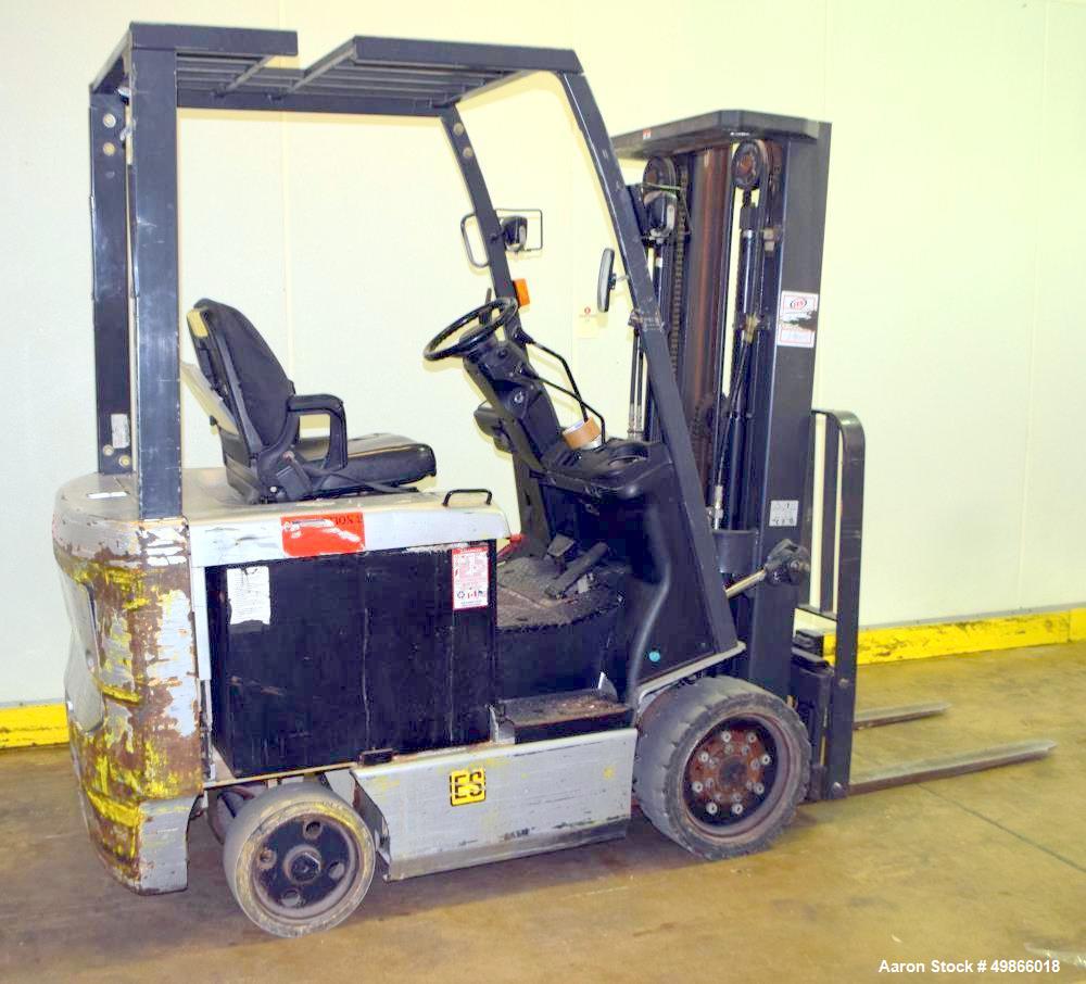 Used-Nissan Electric Forklift, Model CP1B2L25S.