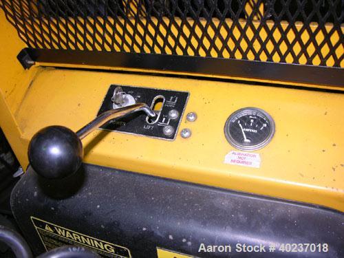 Used Big Joe Lift, 1500 pound capacity, Model 1518-T8. 18" load center, 30" fork length, 8' rise.