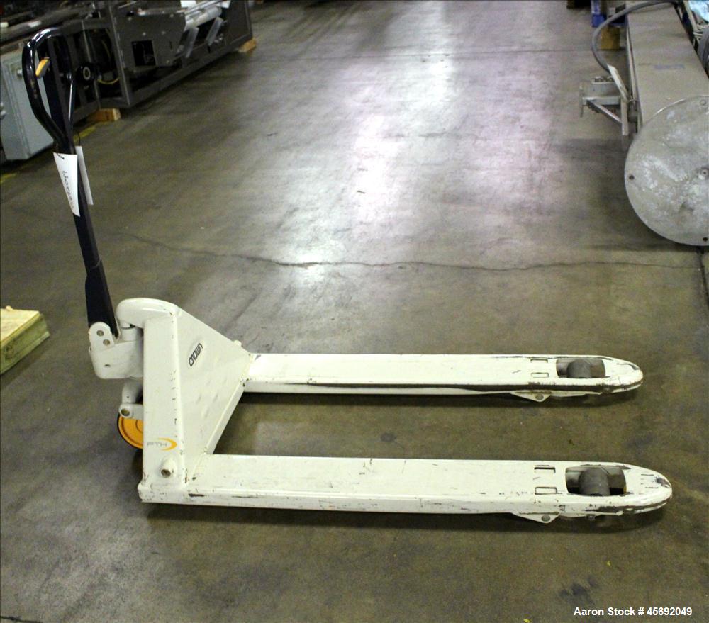 Used Crown Pallet Jack, Model PTH50. 5000 lbs ca