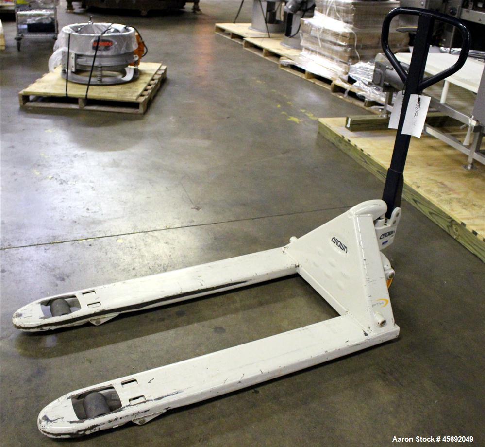 Used Crown Pallet Jack, Model PTH50. 5000 lbs ca