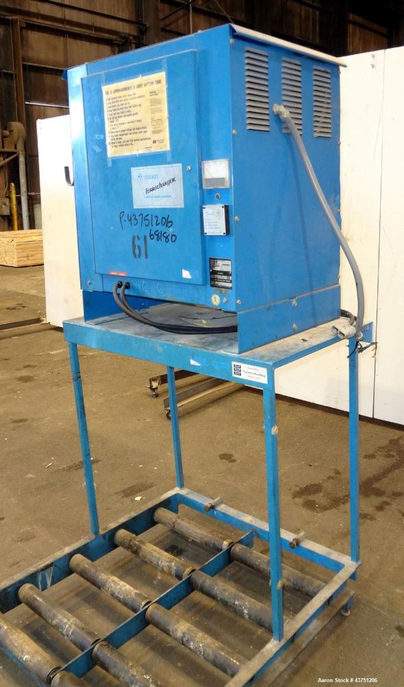 Used Raymond Corporation Stand Up Electric Reach Lift Truck, Model 20-R30TT. 3000 Pound capacity at 190” lift height. (2) Stage mast. Includes a Gould 24 volt battery charger, model GFC-12-900T1. Hou...