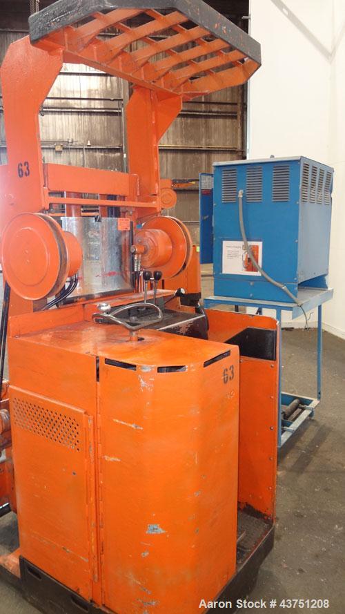 Used Raymond Corporation Stand Up Electric Reach Lift Truck, Model 20-R30TT. 3000 Pound capacity at 190” lift height. (2) Stage mast. Includes a Gould 24 volt battery charger, model GFC-12-900T1. Hou...