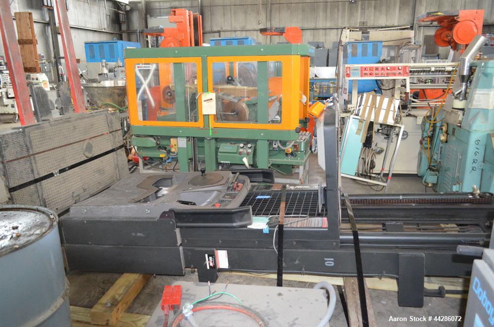 Used Raymond Model 550-0PC30TT, 3,000 Pound Capacity Electric Stand Up Riding Cherry Picker Style Lift 3,000 Pound Capacity Electric Stand Up Riding Cherry Picker Style Lift, 315 in Maximum Elevation...