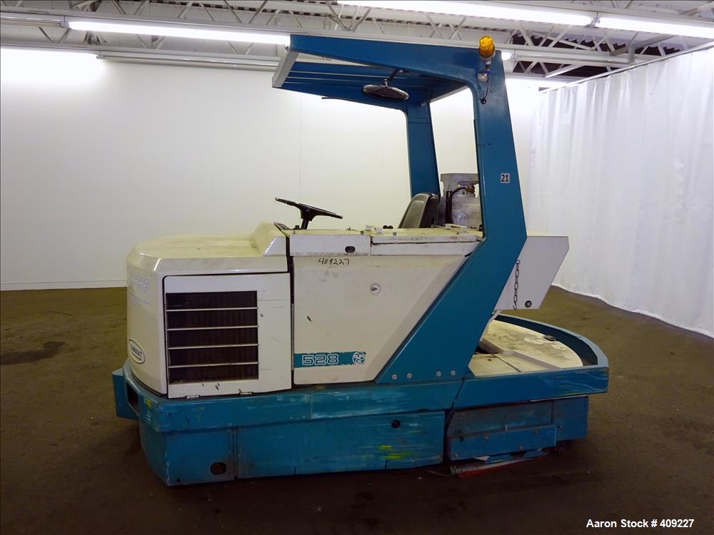 Used Tennant Model 528 SRS Edition Riding Floor Scrubber.