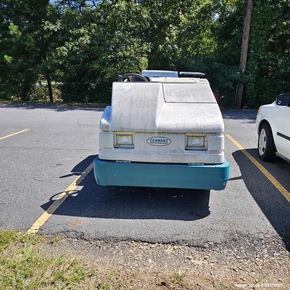 Used Tennant 7400 Industrial Riding Floor Scrubber – 45” Scrub Path | 70 Gal Tank | Recycling | Serial #7400-3850