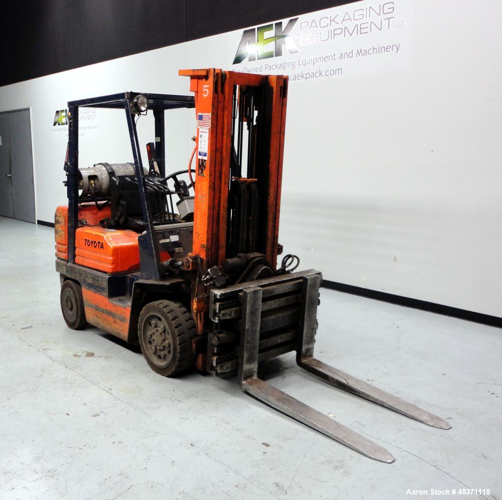 Used Toyota Fork Lift Truck, Model 5FCC25