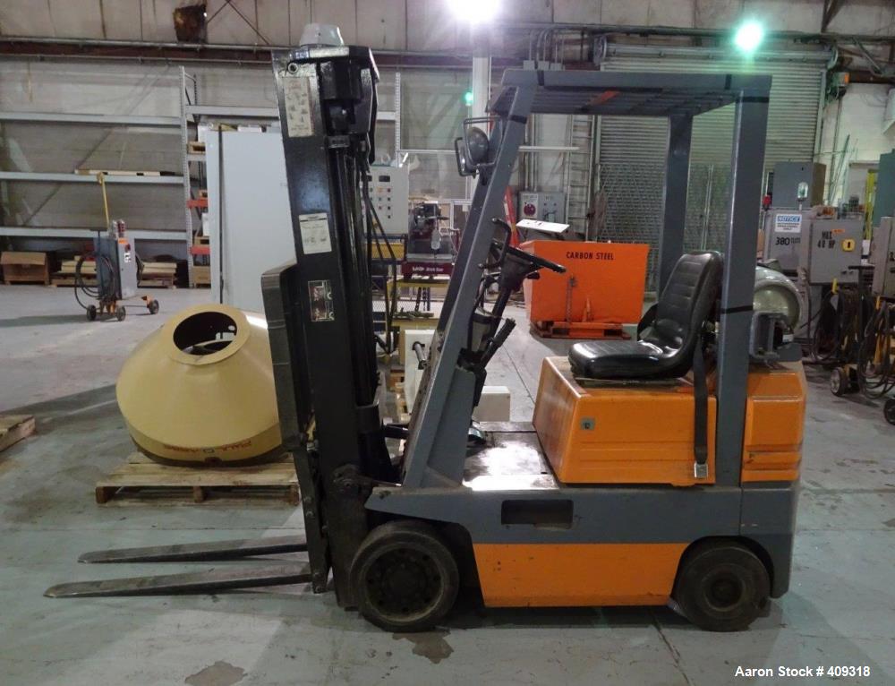 Used TOYOTA Forklift Model 5FGC15 1995(7263 Hours)