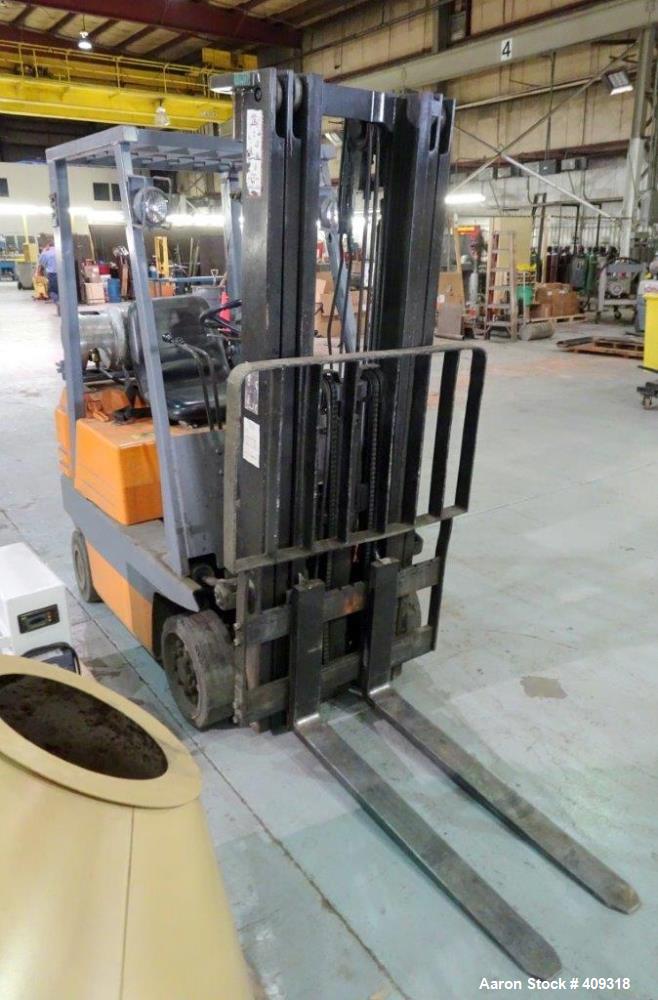 Used TOYOTA Forklift Model 5FGC15 1995(7263 Hours)