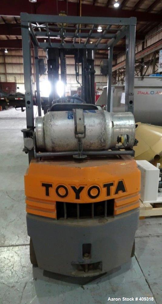 Used TOYOTA Forklift Model 5FGC15 1995(7263 Hours)