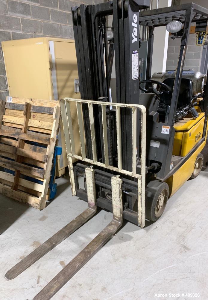 Used YALE forklift model GLC030A (3093 Hours)