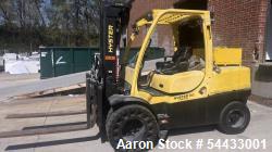 Used Hyster H110FT Forklift – 10,250 lb Capacity Diesel Lift Truck with Side Shift & Fork Positioner (2014)