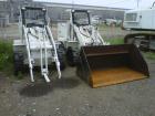 Used Waldon Wheel Loader, Model 6000C, 80 hp, 1.0-1.25 yd capacity, powered by Cummins Diesel engine. 67 hours. Missing attachments