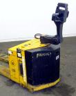 Used Big Joe Electric Walk Behind Pallet Truck, Model WPT-40-48. Lifting capacity 4000 pounds at 24” load center. 24 Volt. Fork length 48”, fork span 27”, raied height 9-1/8”, lowered height 3-1/4”. ...