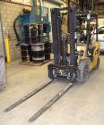 Used Caterpillar Propane Forklift, Model P50001. Approximate 5000 pound capacity. Serial# AT3510407.
