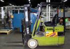 Used Clark Electric Fork Lift/Truck, Model TM15. 9852 Hours. 2575 capacity. 42