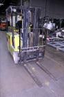 Used Clark Electric Fork Lift/Truck, Model TM15. 9852 Hours. 2575 capacity. 42