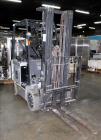 Used Nissan Electric Fork Lift/Truck, Model CP1B2L25S. 9385 hours. Maximum 3450 lbs capacity. 42