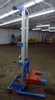 Used Genie GL Lift. 350 Pound lifting capacity. Aluminum and carbon steel frame with casters.	