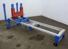Used Genie GL Lift. 350 Pound lifting capacity. Aluminum and carbon steel frame with casters.	