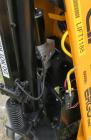 Used Lift-Rite Ergonomic 3000 12 Volt Electric/Manual Portable Scissor Lift, Model RG30E, Carbon Steel. 3000 pound capacity. Fork Width 20.5’’, Fork Length 48’’, Lowered Height 3.25’’, Raised Height ...