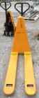 Used Lift-Rite Ergonomic 3000 12 Volt Electric/Manual Portable Scissor Lift, Model RG30E, Carbon Steel. 3000 pound capacity. Fork Width 20.5’’, Fork Length 48’’, Lowered Height 3.25’’, Raised Height ...