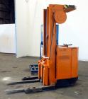 Used- Raymond Corporation Stand Up Electric Reach Lift Truck, Model 20-R30TT. 3000 Pound capacity at 190” lift height. (2) S...