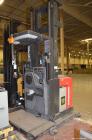 Used- Raymond Model 5500PC30TT, 3,000 Pound Capacity Electric Stand Up Riding Cherry Picker Style Lift 3,000 Pound Capacity ...