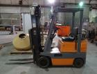 Used-TOYOTA Forklift Model 5FGC15 1995(7263 Hours)